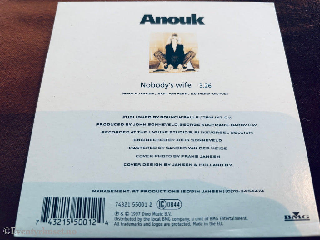 Anouk - Nobody's Wife. CD.