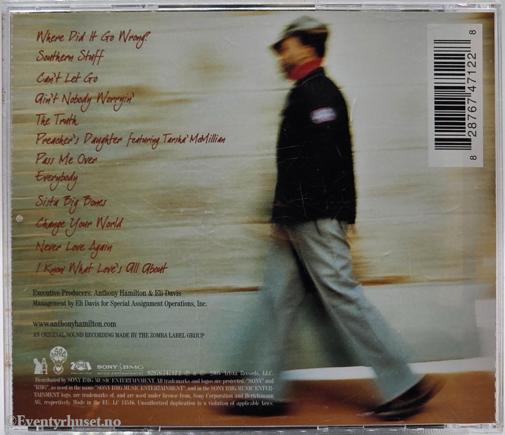 Anthony Hamilton (2005) - Ain't Nobody Worryin'. Musikk-CD.