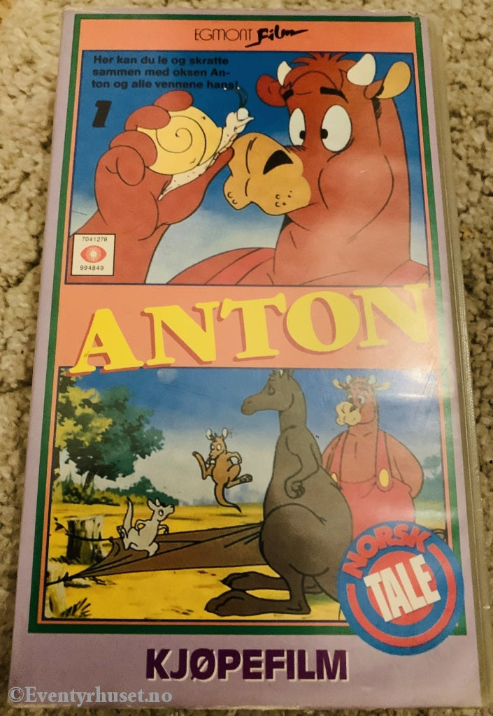 Anton 1. 1989. Vhs. Vhs