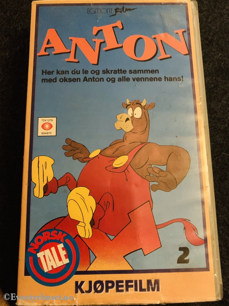 Anton 2. 1989. Vhs. Vhs