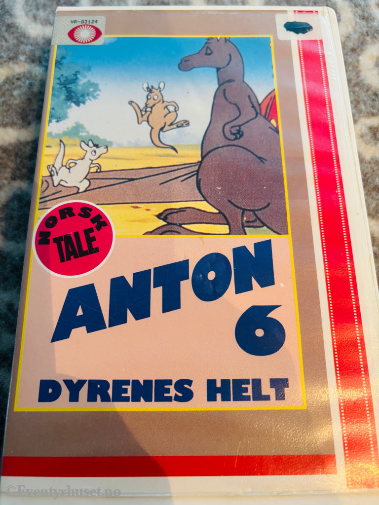 Anton. Vol. 6. Dyrenes helt. 1991. VHS Big Box. VHS Big Box