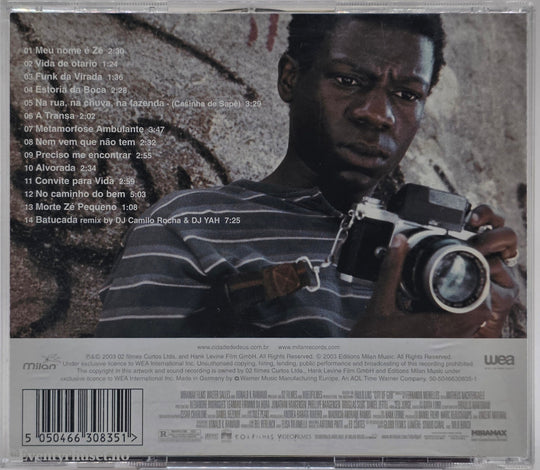 Antonio Pinto & Ed Côrtes. 2002. City of God – Original Motion Picture Soundtrack. . CD.