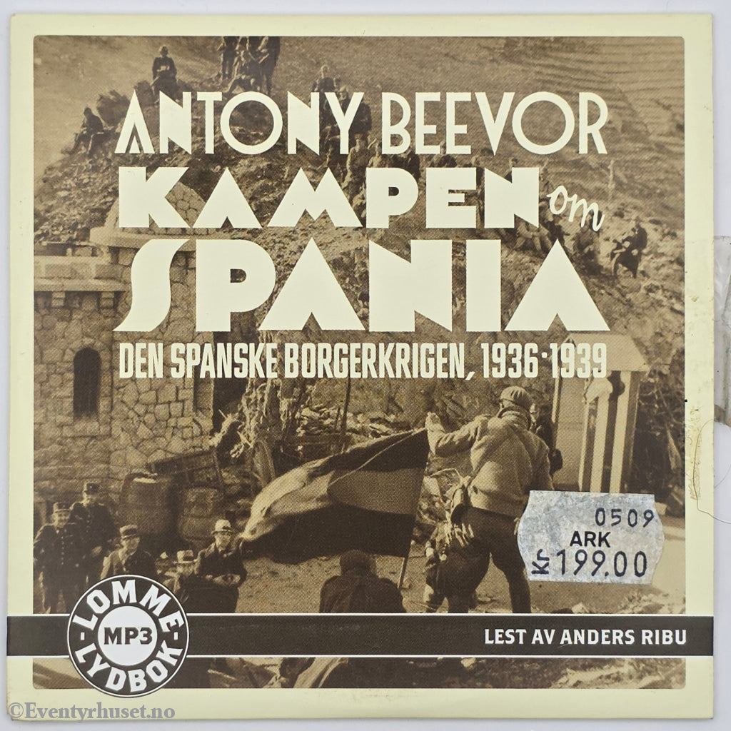 Antony Beevor. 2006. Kampen om Spania. Lydbok på CD.