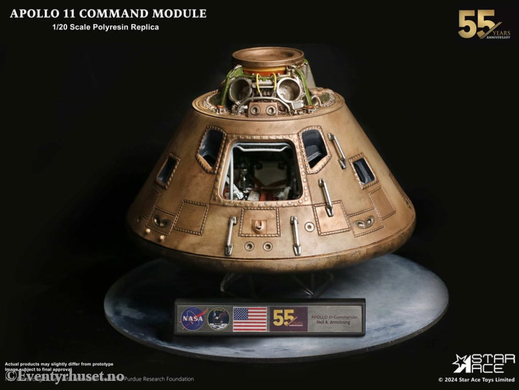 Apollo 11 Replica 1/20 Command Module (DX) 20 cm Collectibles