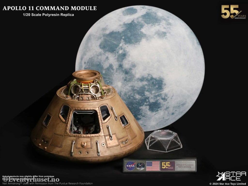 Apollo 11 Replica 1/20 Command Module (DX) 20 cm Collectibles