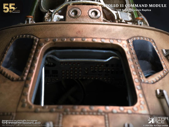 Apollo 11 Replica 1/20 Command Module (DX) 20 cm Collectibles