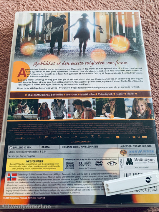 Appelsinpiken (2009). DVD.