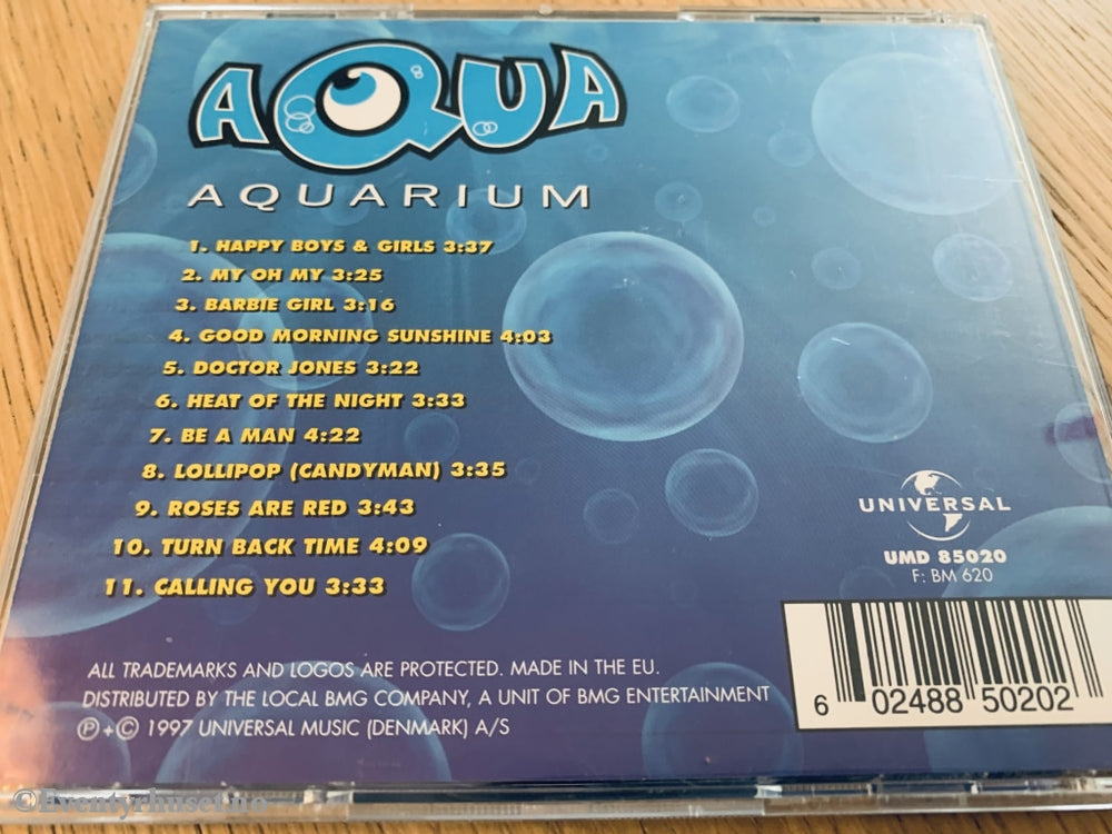 Aqua. Aquarium. 1997. Cd. Cd
