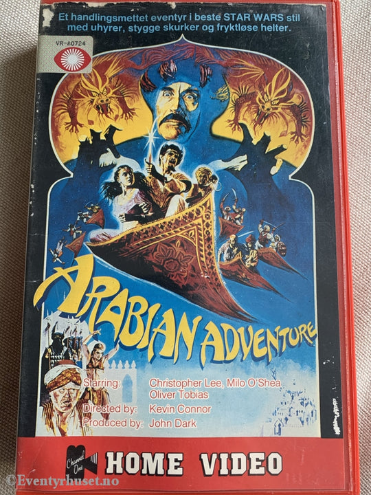 Arabian Adventure. 1986. Vhs Big Box.