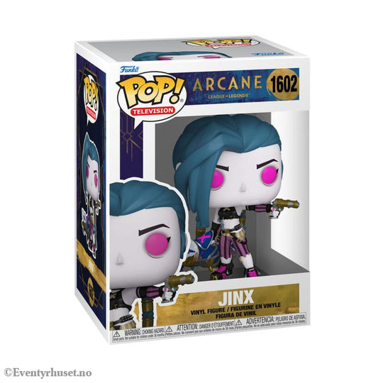Arcane League of Legends POP! Vinyl Figure Jinx 9 cm Collectibles