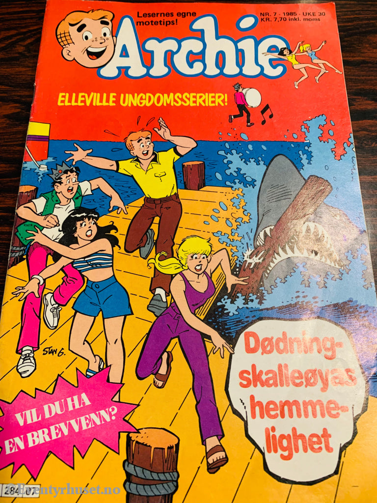 Archie. 1985/07. Tegneserieblad