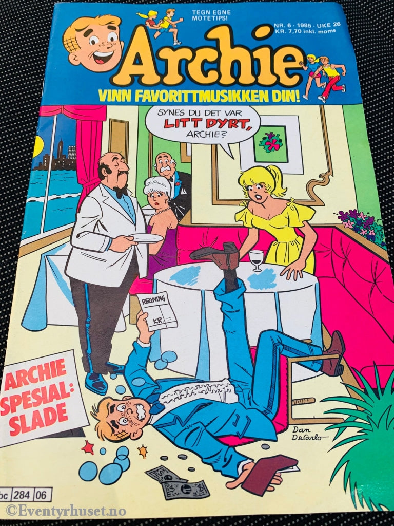 Archie. 1985/06. Tegneserieblad