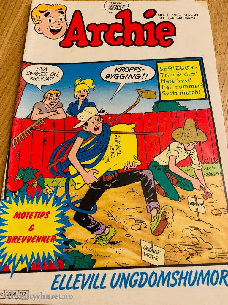 Archie. 1986/07. Tegneserieblad
