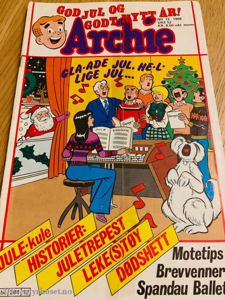 Archie. 1986/12. Tegneserieblad