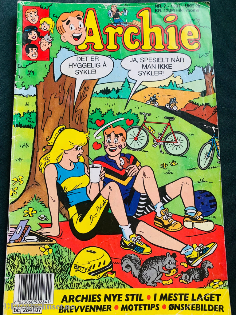 Archie. 1991/07. Tegneserieblad