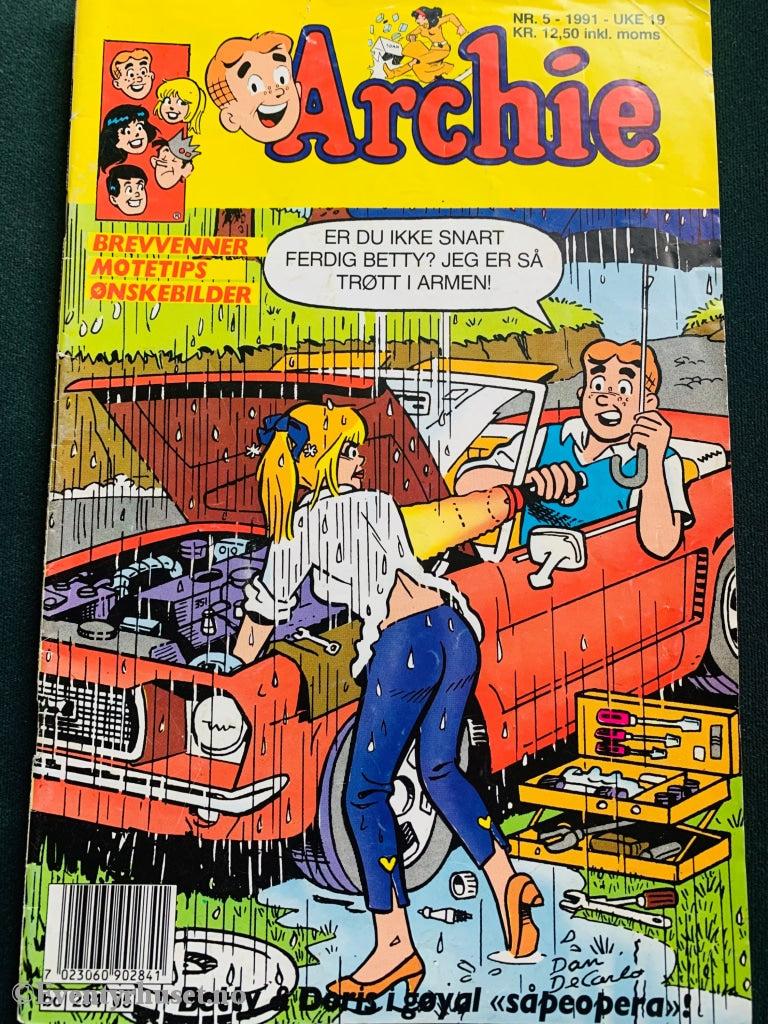 Archie. 1991/05. Tegneserieblad
