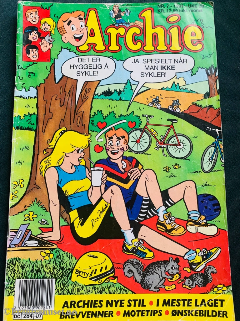 Archie. 1991/07. Tegneserieblad
