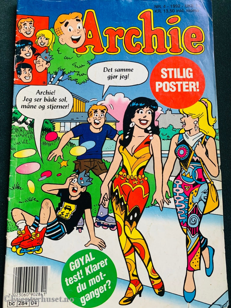 Archie. 1992/04. Tegneserieblad