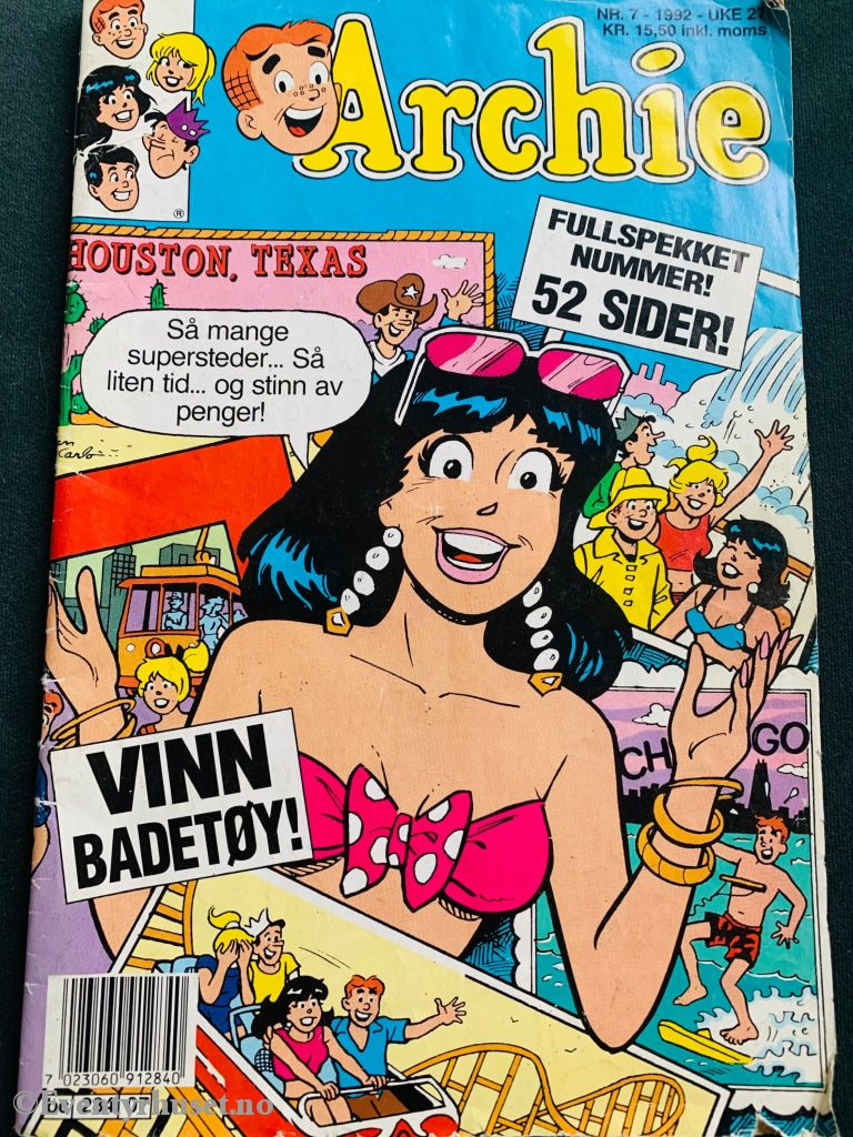 Archie. 1992/07. Tegneserieblad