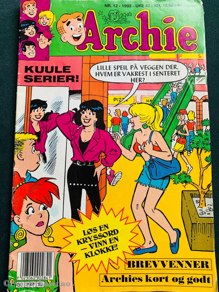 Archie. 1992/12. Tegneserieblad