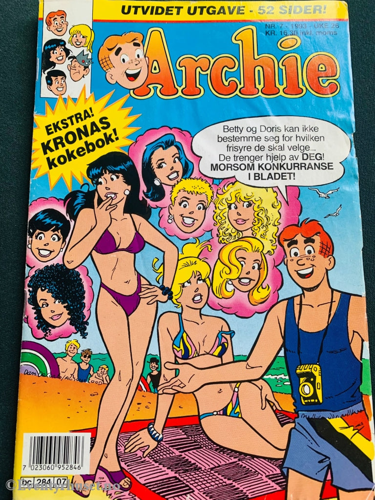 Archie. 1993/07. Tegneserieblad