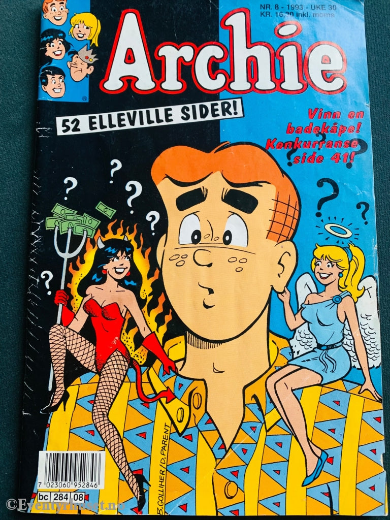 Archie. 1993/08. Tegneserieblad