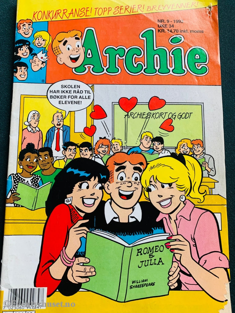 Archie. 1993/09. Tegneserieblad