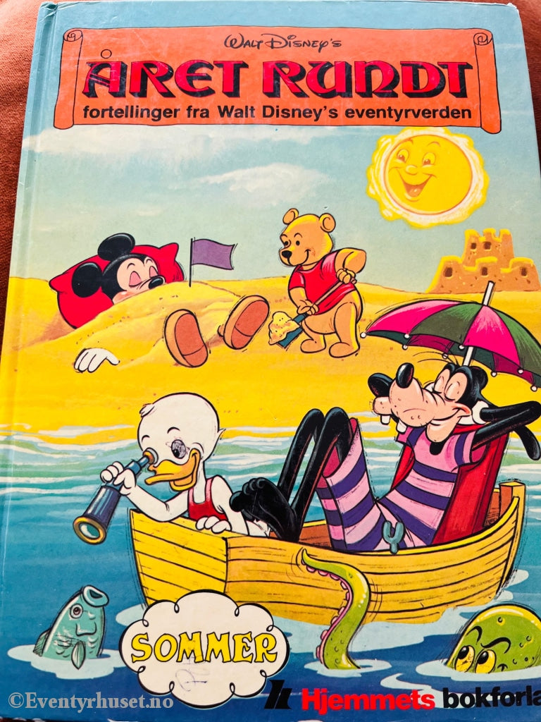 Året Rundt Fortellinger Fra Walt Disneys Eventyrverden. Sommer. 1979. Eventyrbok