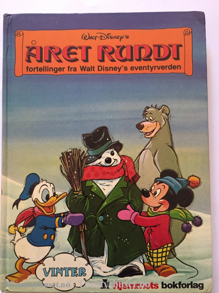 Året Rundt Fortellinger Fra Walt Disneys Eventyrverden. Vinter. 1979. Eventyrbok