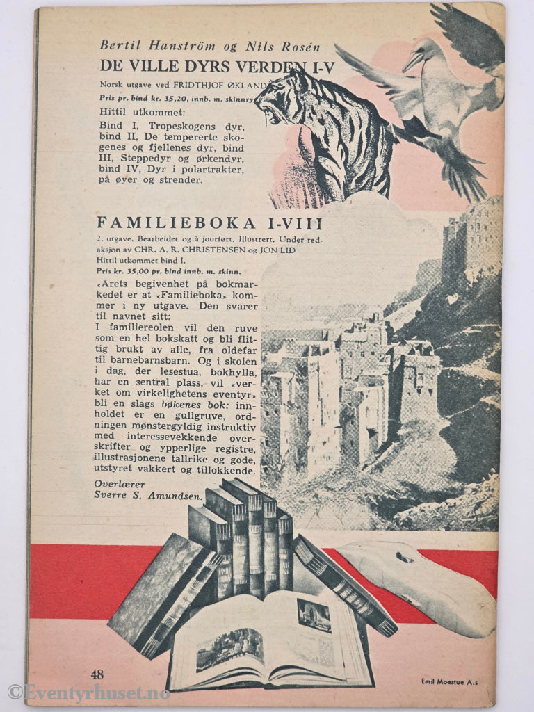 Årets bøker fra Aschehoug. 1949. Hefte.