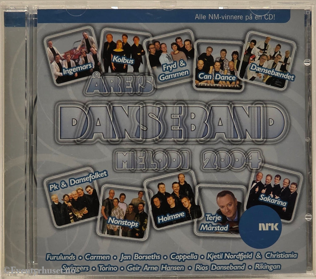 Årets Danseband Melodi 2004 2004 . Musikk-CD.