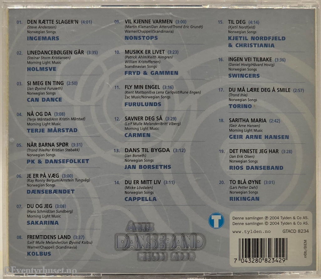 Årets Danseband Melodi 2004 2004 . Musikk-CD.