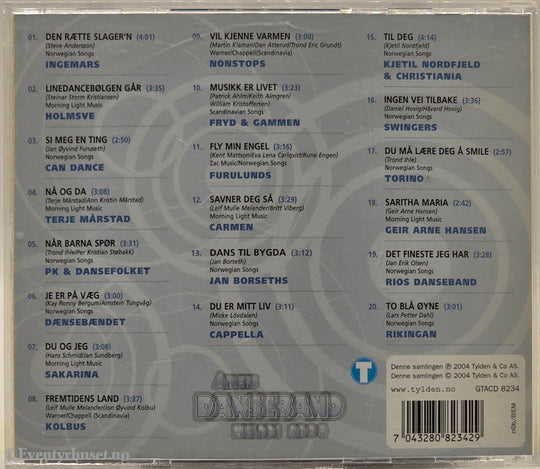 Årets Danseband Melodi 2004 2004 . Musikk-CD.