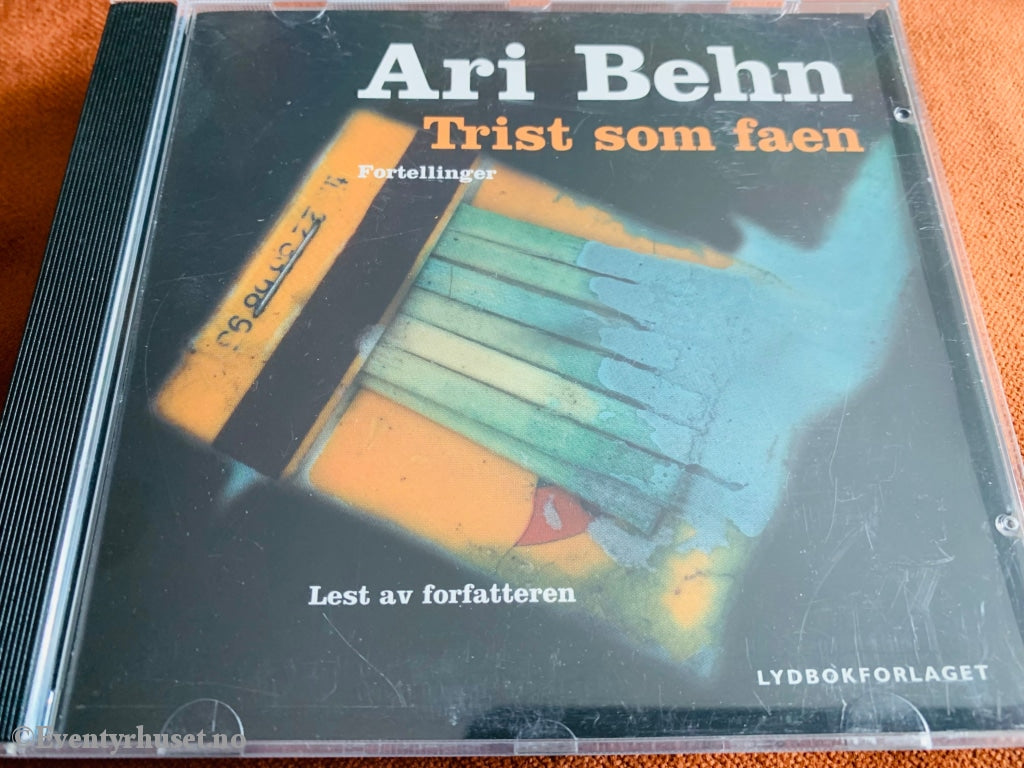 Ari Behn. 1999. Trist Som Faen. Cd. Lydbok