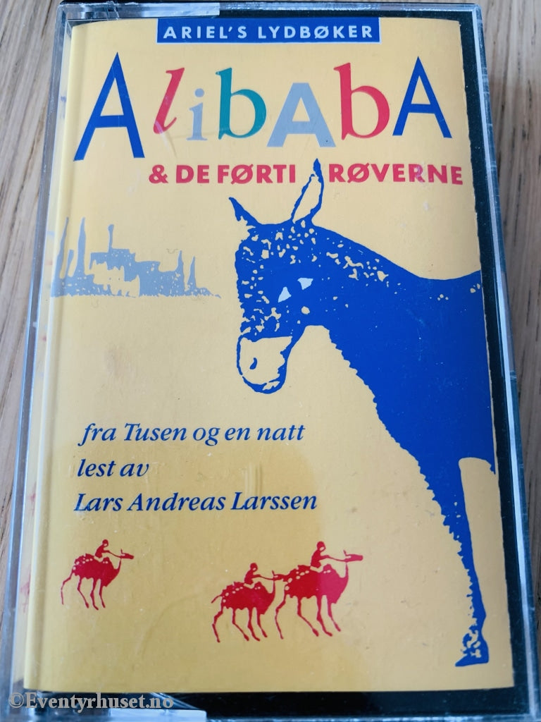 Ariels Lydbøker. Ali Baba Og De Førti Røverne. 1989. Kassett. Kassettbok