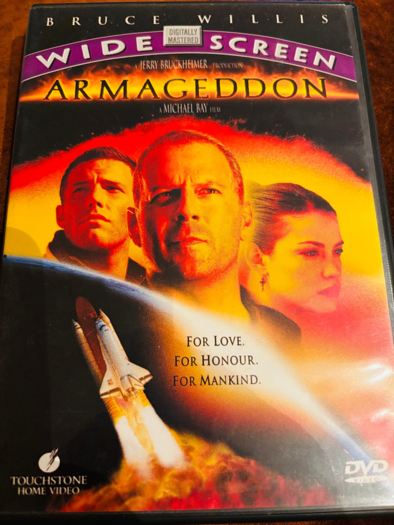Armageddon. DVD.