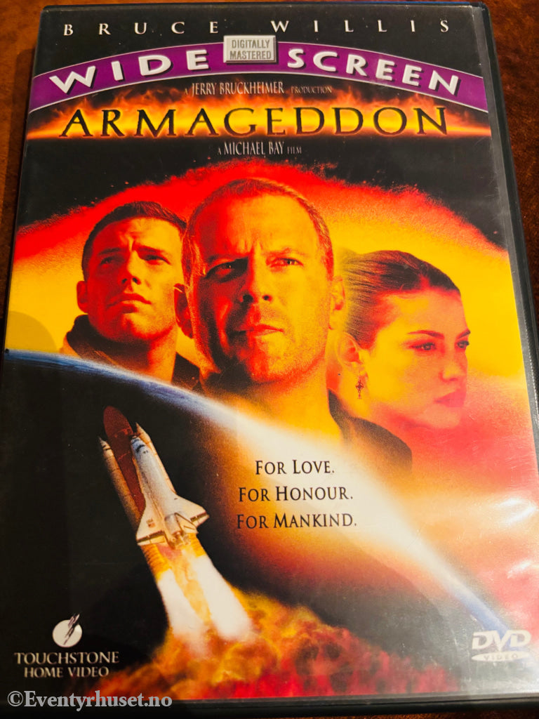 Armageddon. DVD.