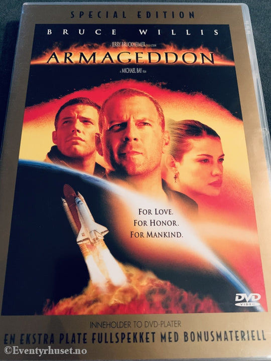 Armageddon - Spesialutgave. 1998. Dvd. Dvd