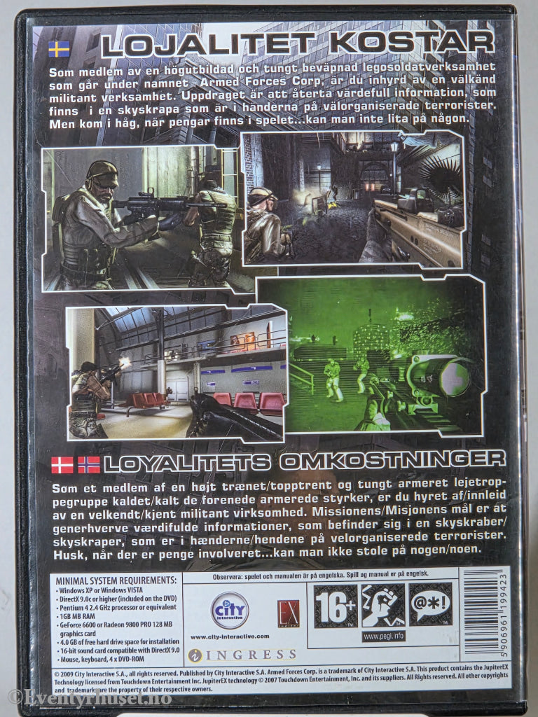 Armed Forces Corp. 2008. PC-spill. Pioneer Home Entertainment