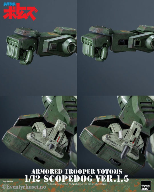 Armored Trooper Votoms Robo-Dou Action Figure Strikedog 16 cm Manga & Anime