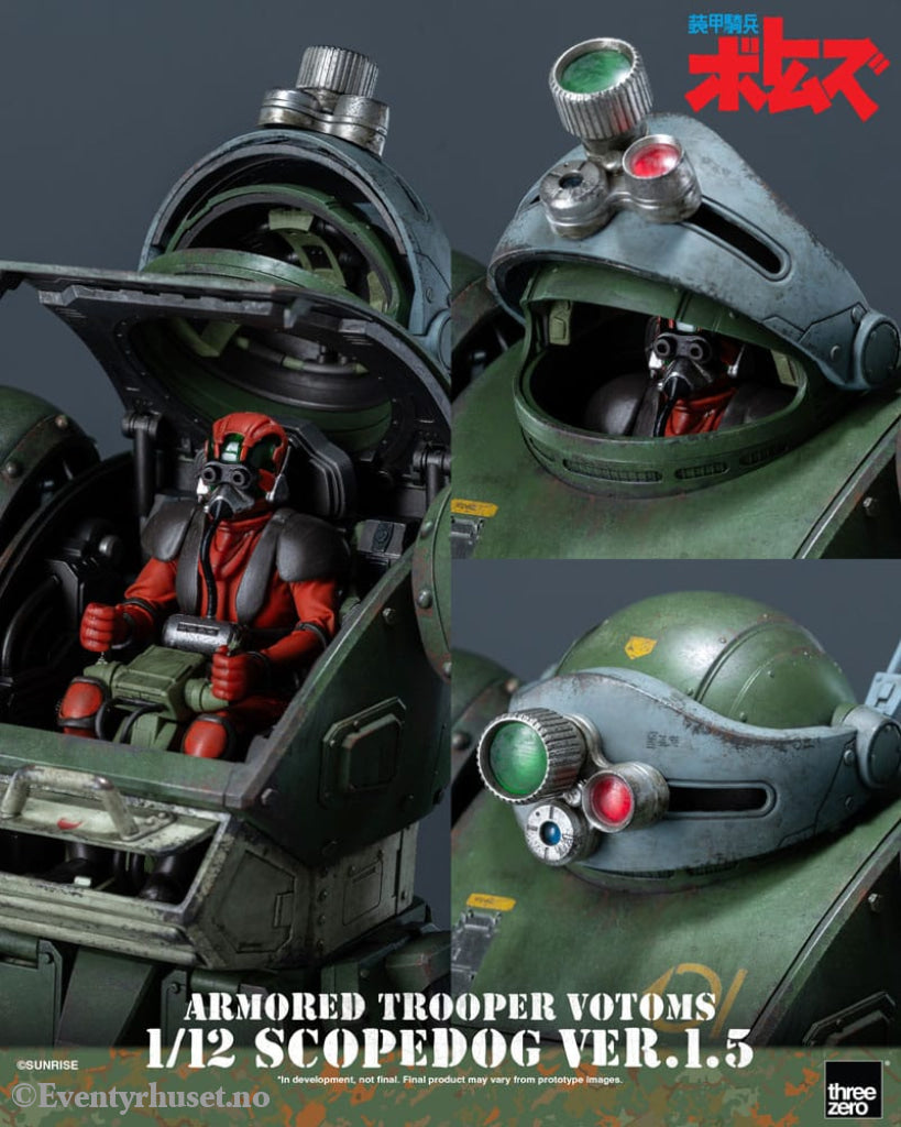 Armored Trooper Votoms Robo-Dou Action Figure Strikedog 16 cm Manga & Anime