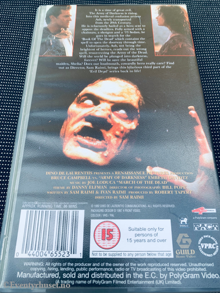 Army of Darkness – The Medieval Dead (The Third of the Evil Dead Trilogy)