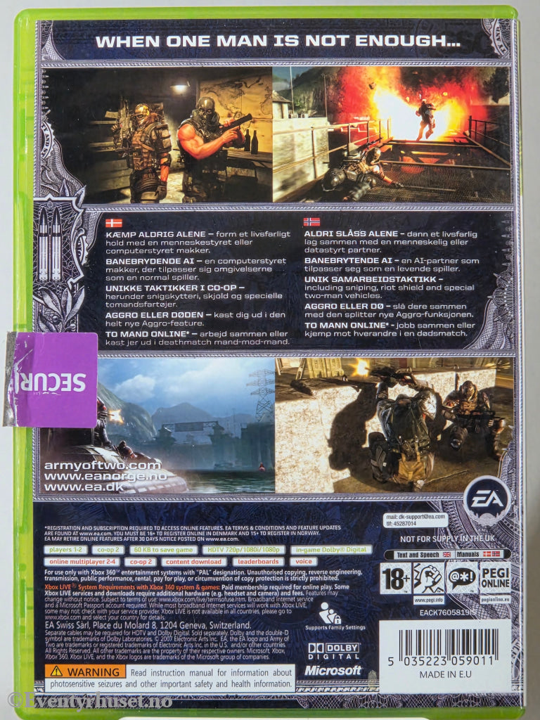 Army of Two. Xbox 360
