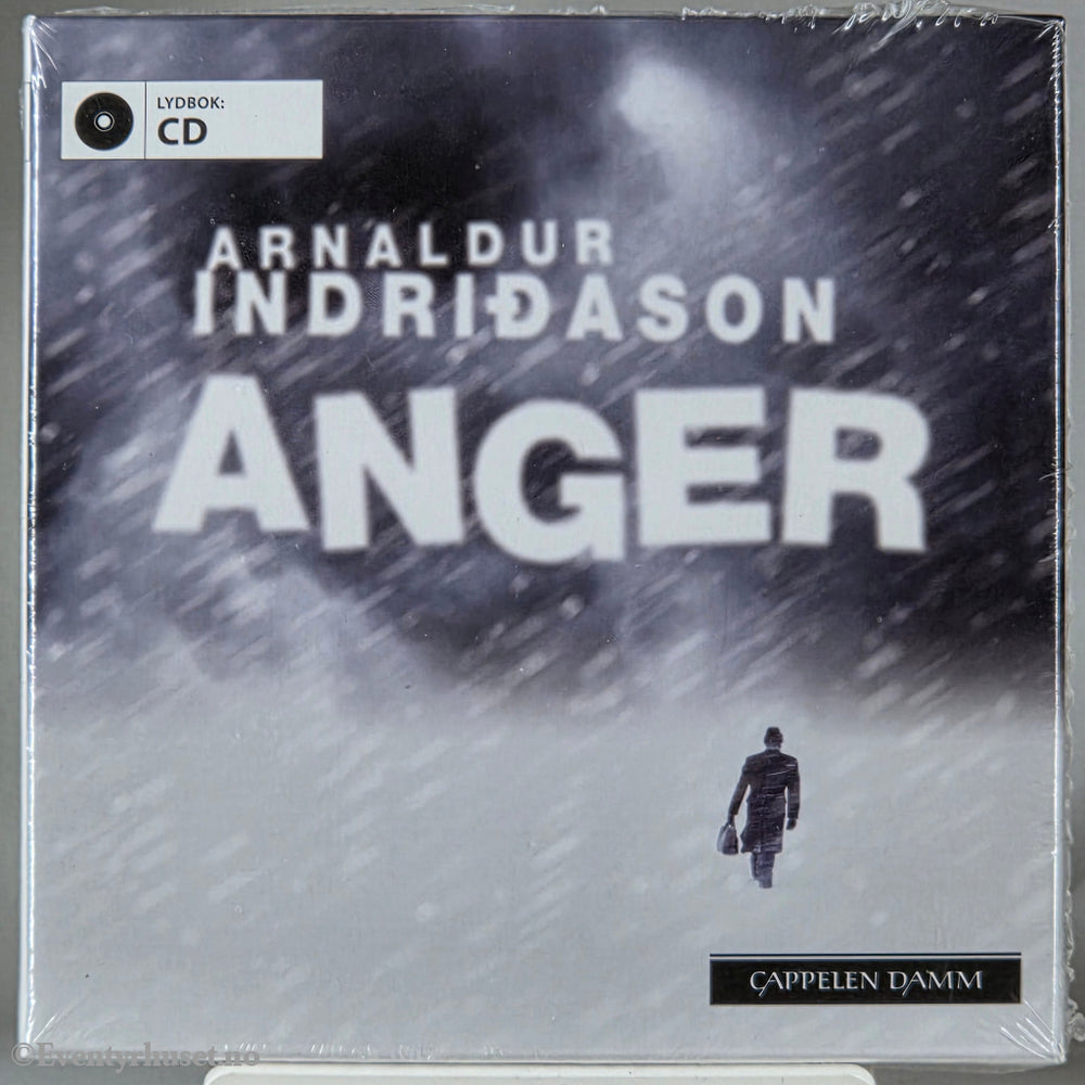 Arnaldur Indriðason (2011). Anger. Lydbok på CD. Ny i plast!