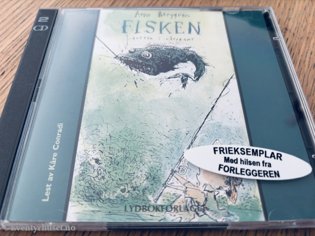 Arne Berggren – Fisken. Utgivelsesår ukjent. Lydbok på CD.
