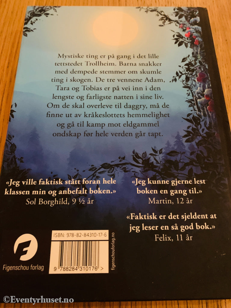 Arne Lindmo & Ida Skjelbakken. 2020. Trollheim: Kråkeslottets hemmelighet. Bok.