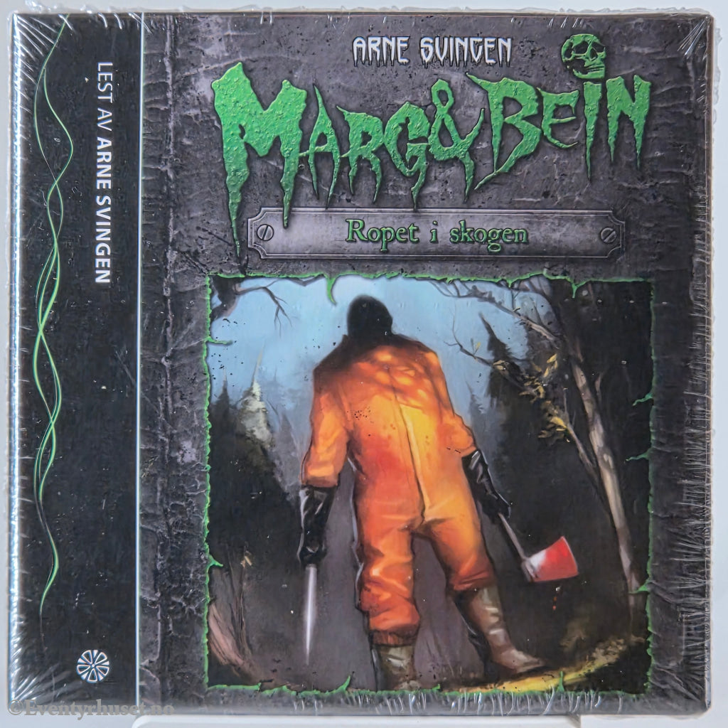 Arne Svingen (2010). Marg & Bein: Ropet i skogen. Lydbok på CD. Ny i plast!