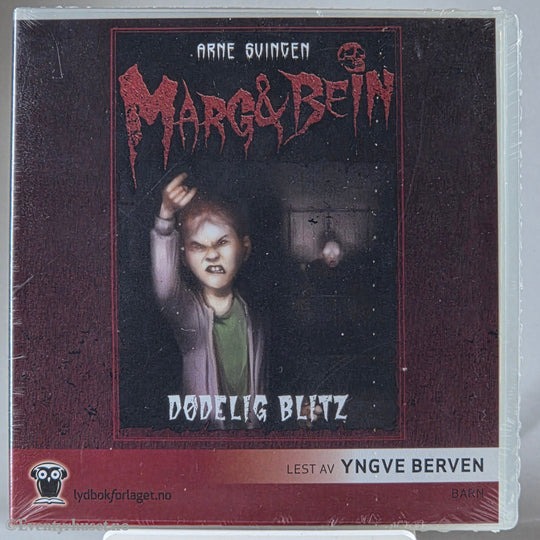 Arne Svingen (2011). Marg & Bein: Dødelig blitz. Lydbok på CD. Ny i plast!