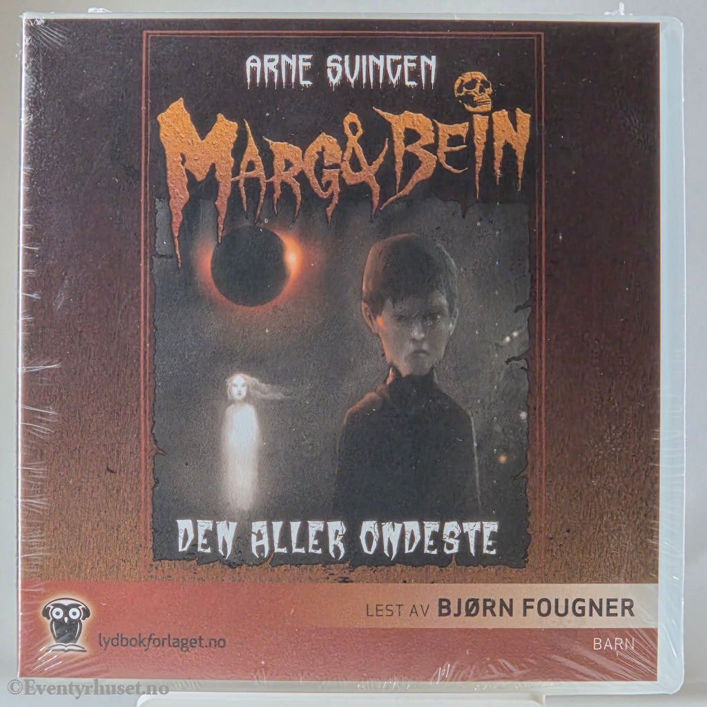 Arne Svingen (2012). Marg & Bein: Den aller ondeste. Lydbok på CD. Ny i plast! Walt Disney Home Video