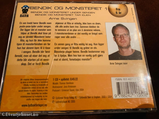 Arne Svingen. Bendik Og Monsteret 1. Lydbok På Cd.